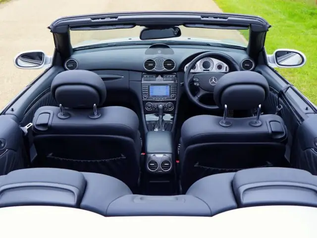 Convertible interior after a full reset